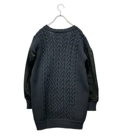VEVIRED 長袖ニット ドッキング シソラス 821196 レディース SIZE F (M) ヴェビレッド