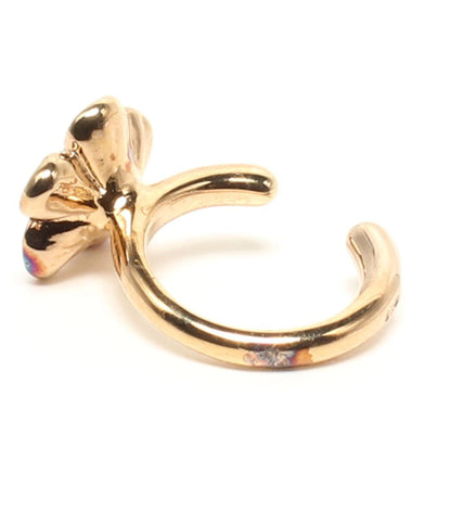 ete イヤカフ イヤリング 片耳用 フラワーモチーフ 花モチーフ レディース エテ