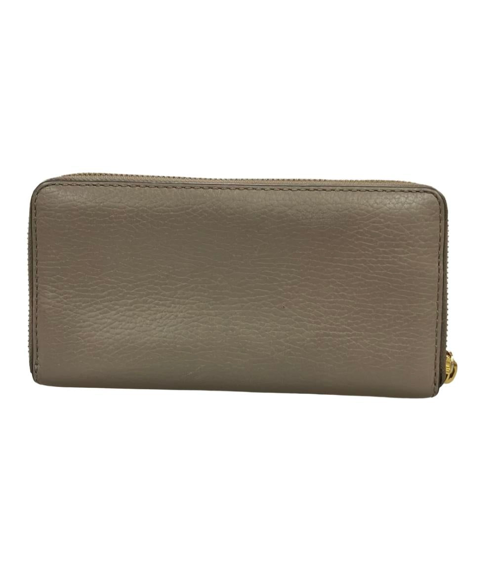 MARC JACOBS マークジェイコブス ラウンドファスナー 長財布 ブラウン マーク ジェイコブス MARC JACOBS 財布 （ブラウン） -靴