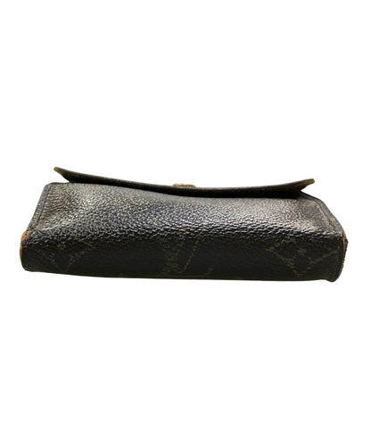 訳あり LOUIS VUITTON ダブルホック 二つ折り財布 ポルトフォイユ エリーズ モノグラム M61654 レディース ルイ・ヴィトン