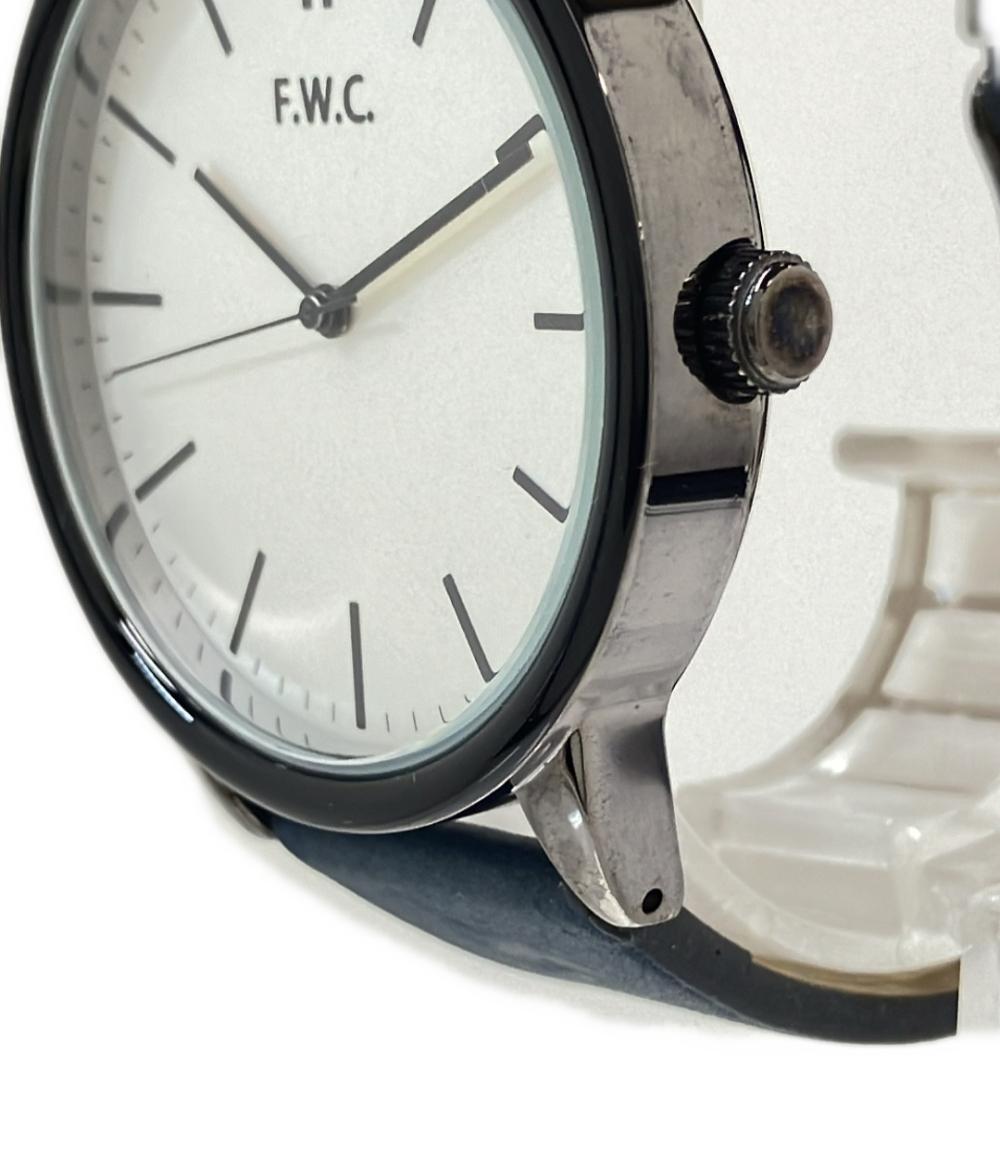 nattito 腕時計 クオーツ シルバー FDC105 メンズ ナティート