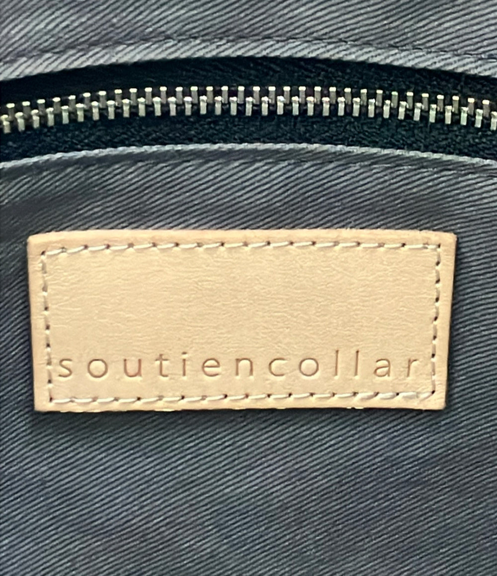 美品 ステンカラー バンドバッグ ショルダーバッグ 肩掛け斜め掛け レディース soutiencollar 美品 soutiencollar バンドバッグ ショルダーバッグ 肩掛け斜め掛け