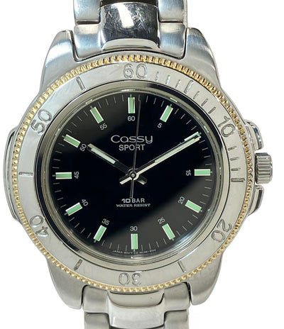 オリエント 腕時計 Cossy sport クオーツ ブラック ML06-B0 メンズ ORIENT