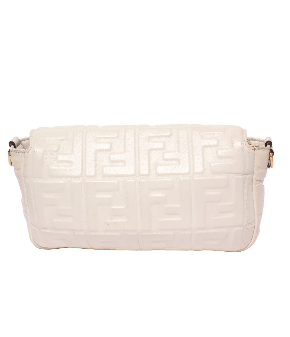 訳あり FENDI ショルダーバッグ 肩掛け バゲット ズッカ 8BR600 A72V 209 8007 レディース フェンディ
