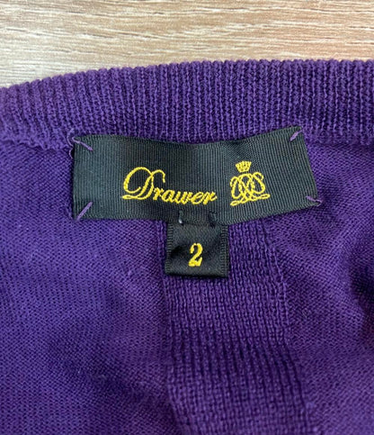 Drawer 長袖ニット 16G クールネック プルオーバー 6513-105-0771 SIZE 2 (M) ドゥロワー