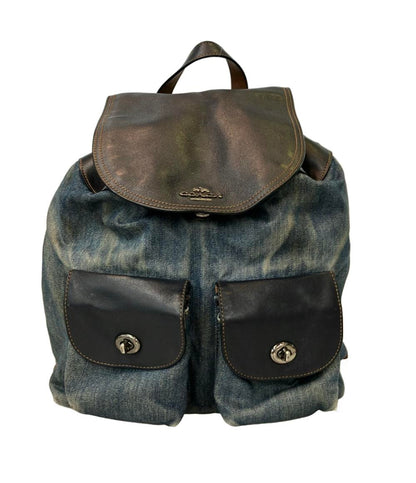 COACH リュック デイパック デニム F57905 レディース コーチ