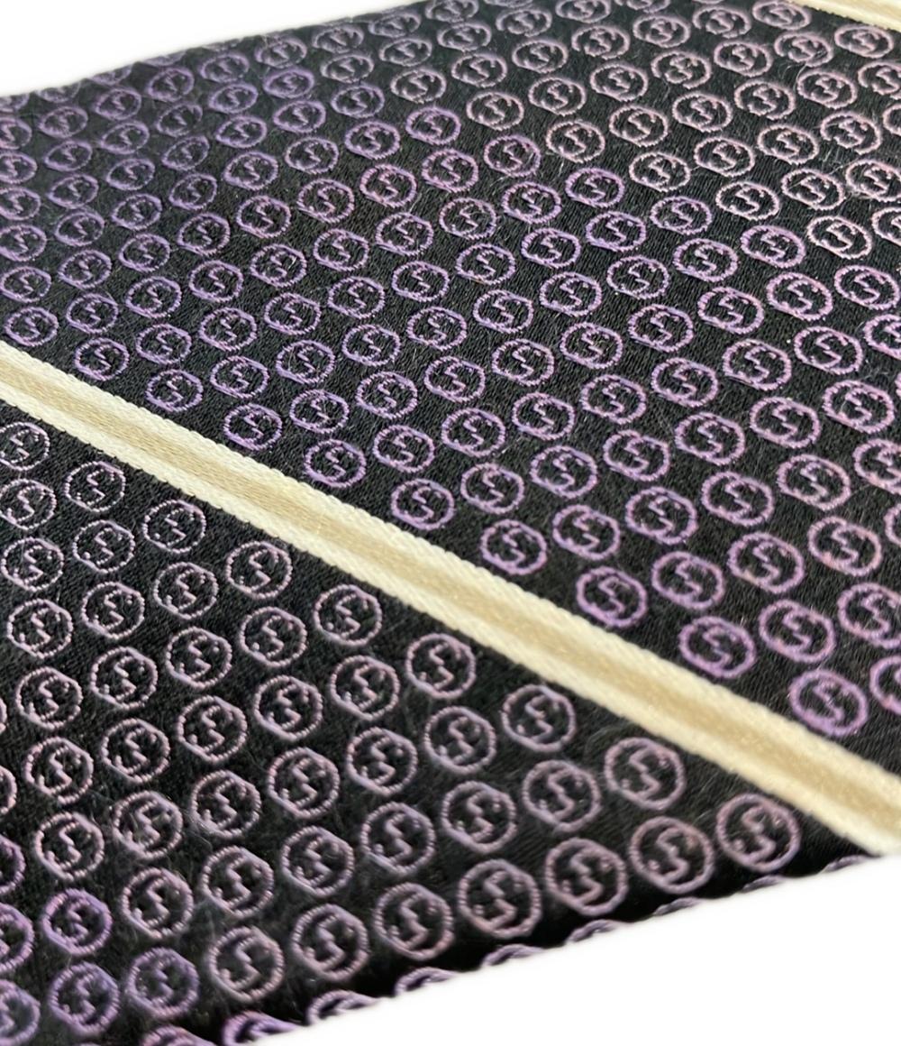 グッチ ネクタイ シルク100% 総柄 メンズ GUCCI