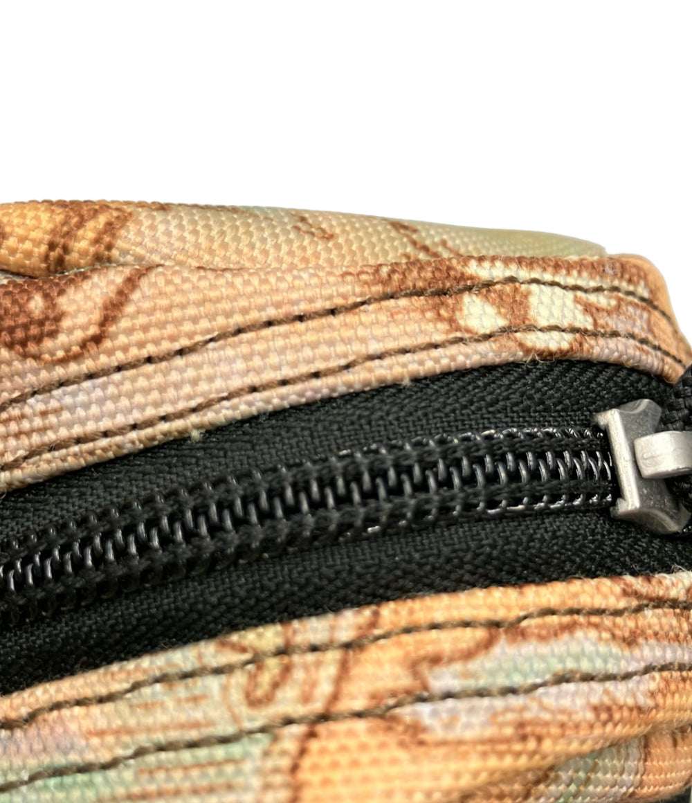 美品 CHUMS ショルダーバッグ 斜め掛け 地図柄 メンズ レディース チャムス