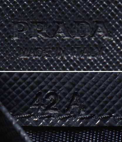 美品 プラダ 長財布 2MV836 メンズ PRADA