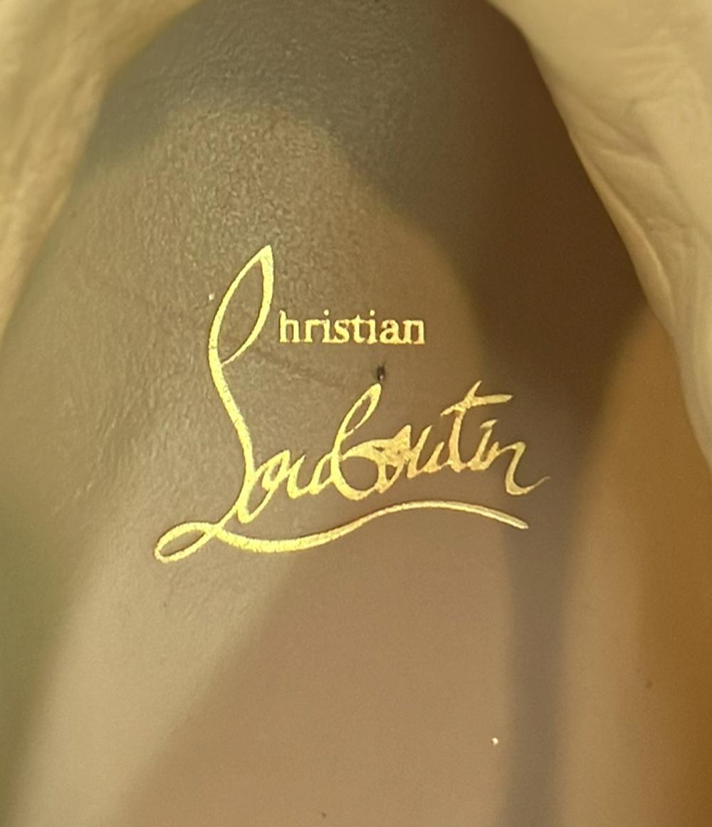 クリスチャンルブタン ハイカットスニーカー スタッズ グリッターラメ メンズ SIZE 43 (XL) Christian Louboutin