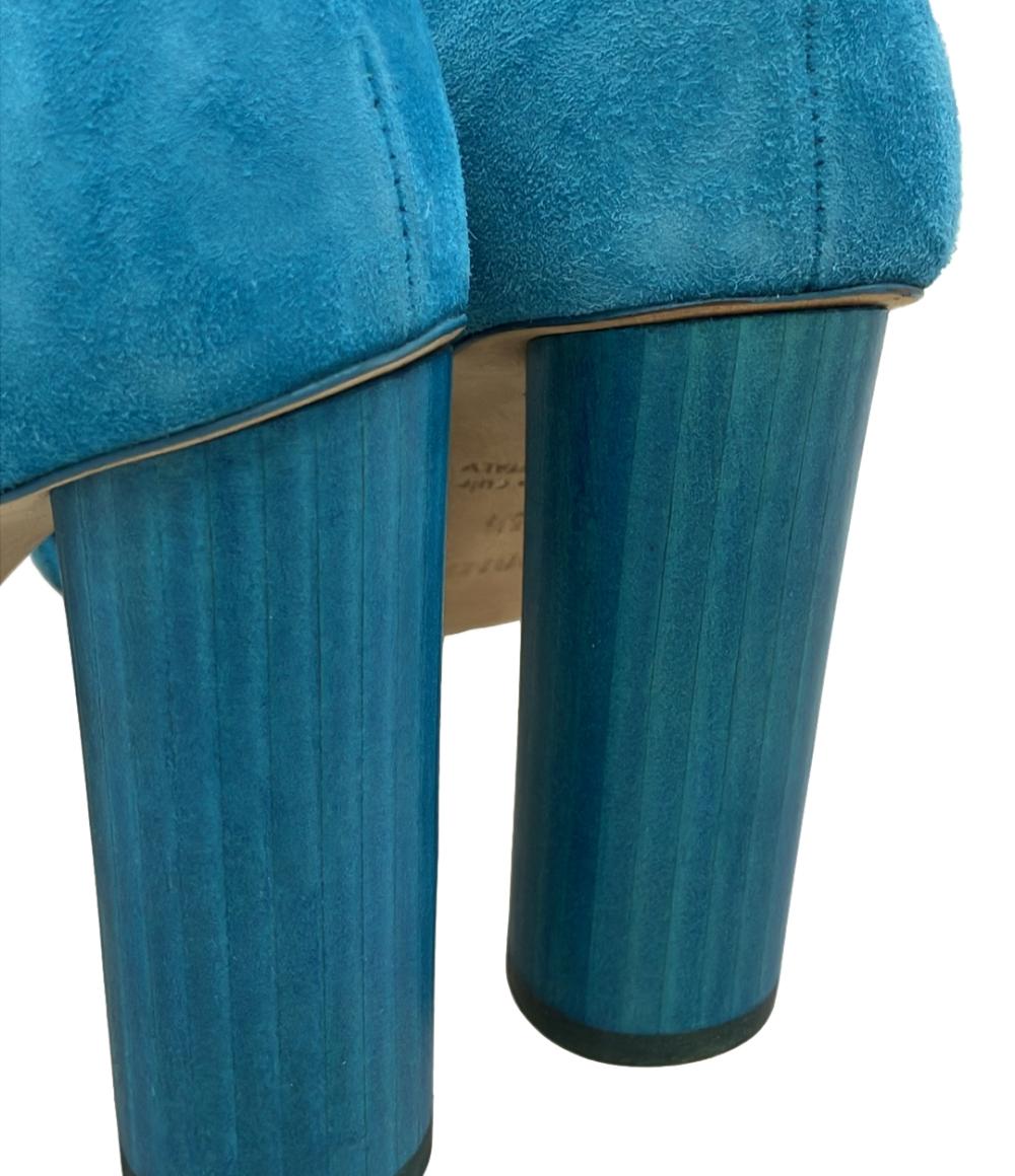 HERMES パンプス サンダル スウェード レディース SIZE 35.5 (23cm) エルメス