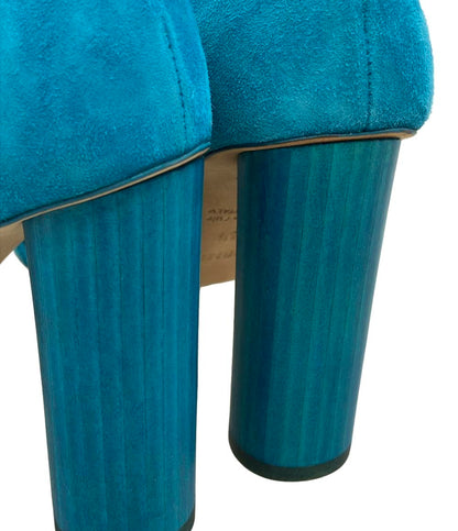 HERMES パンプス サンダル スウェード レディース SIZE 35.5 (23cm) エルメス