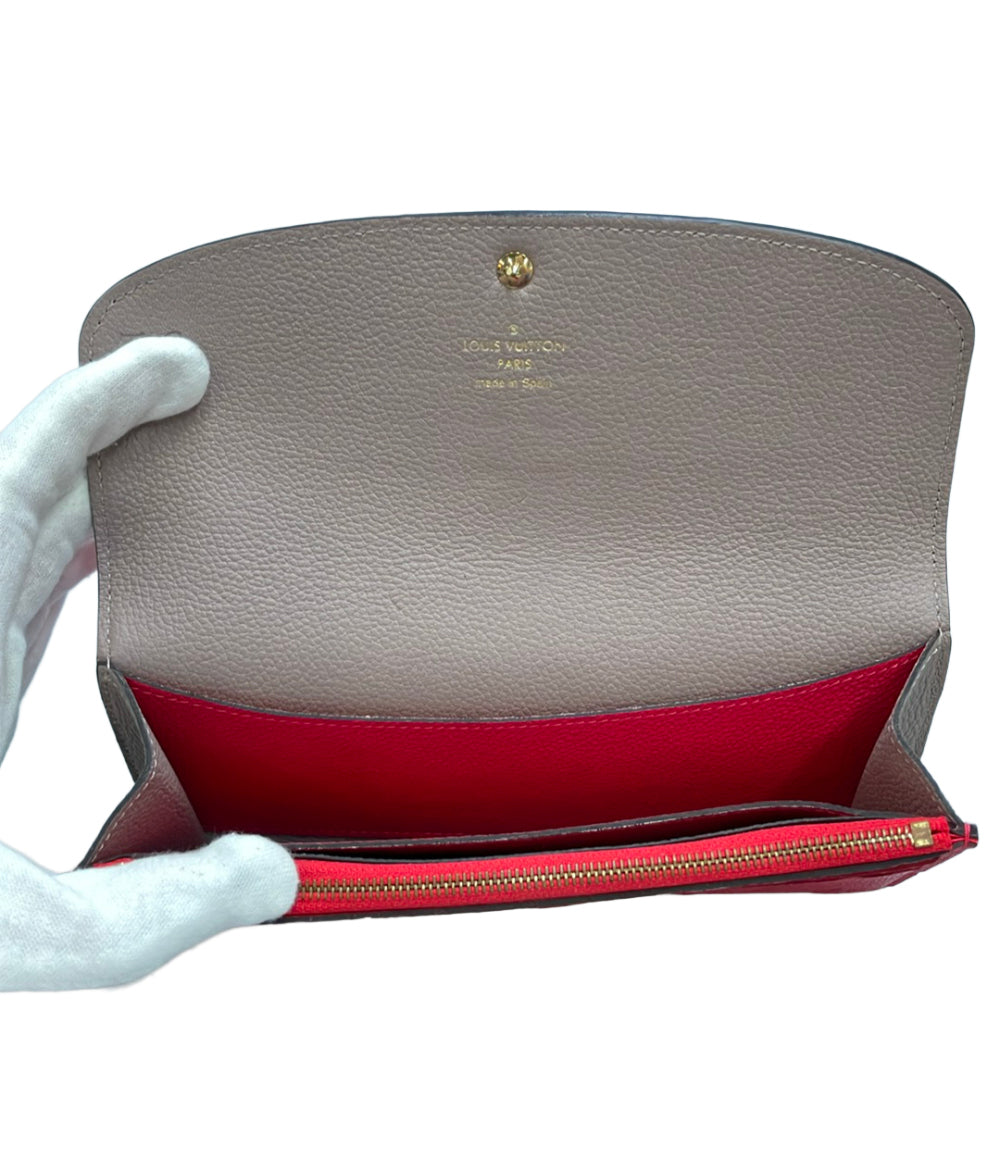 LOUIS VUITTON 長財布 ポルトフォイユ エミリー モノグラムアンプラント M62371 レディース ルイ・ヴィトン