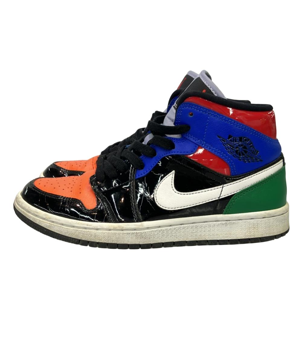 NIKE ミドルカットスニーカー エアジョーダン 1 ミッド SE CV5276-001 レディース SIZE 23.5 (M) ナイキ