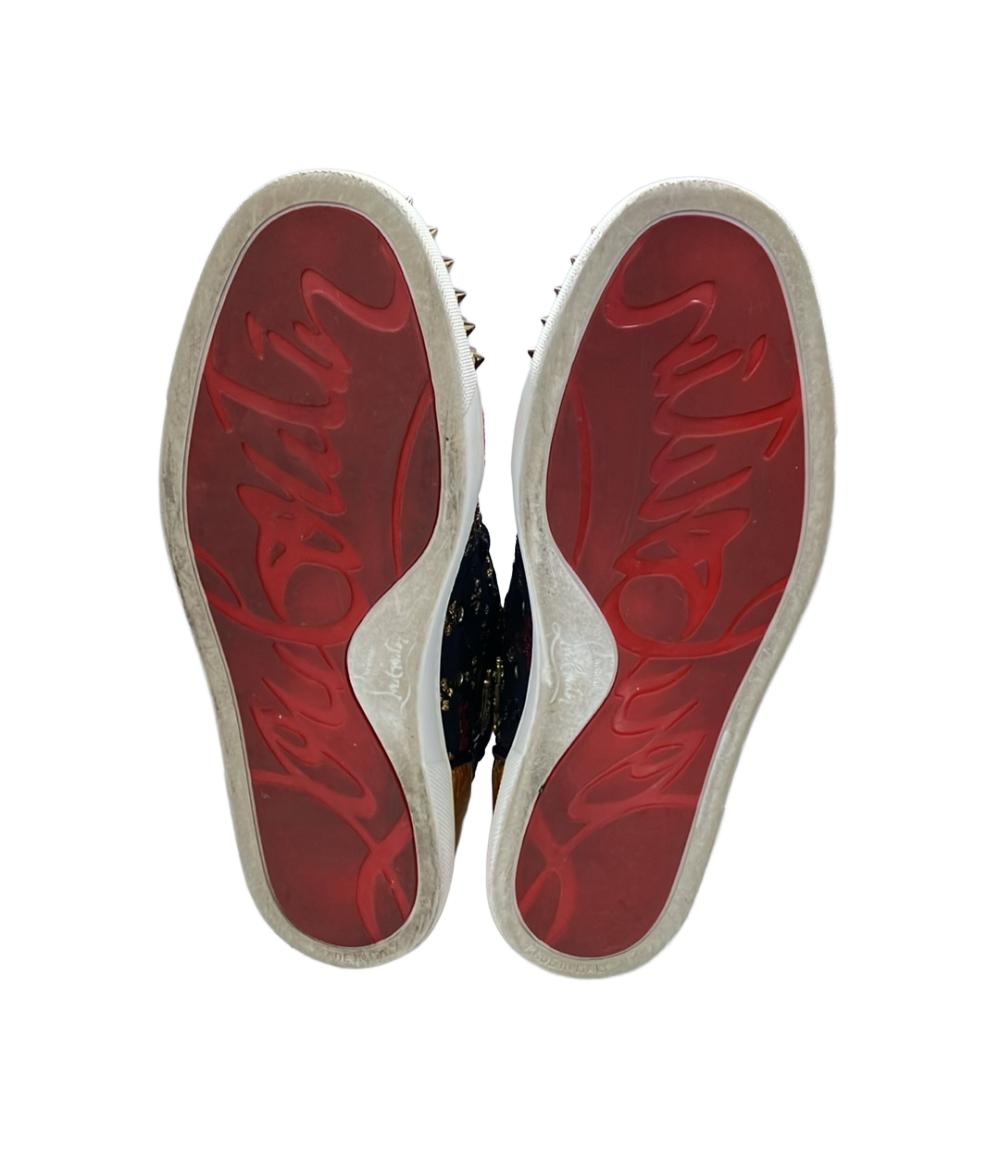 Christian Louboutin ハイカットスニーカー スタッズ レディース SIZE 37 (24cm) クリスチャンルブタン