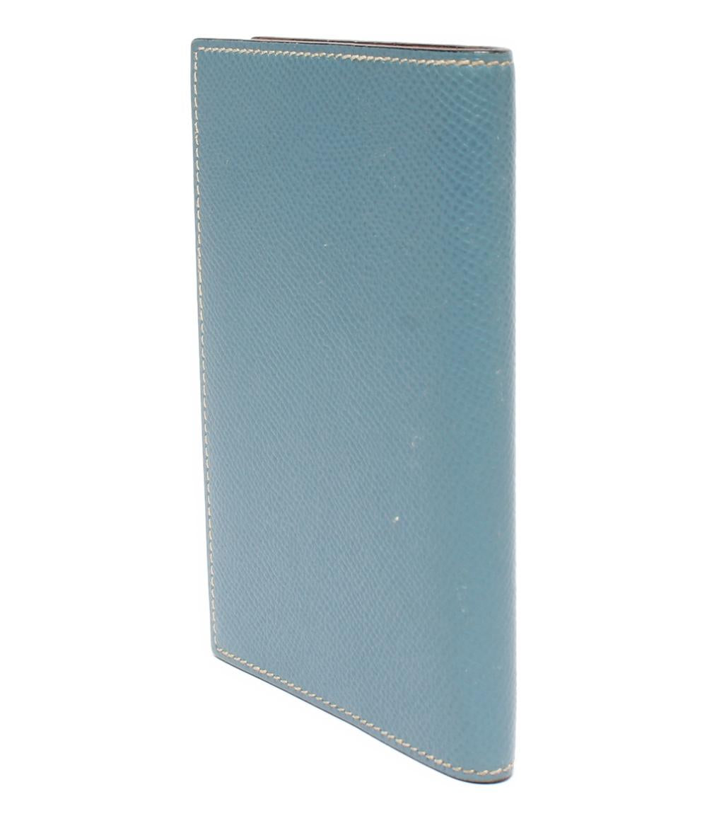 エルメス 手帳カバー □E刻印 シルバー金具 アジェンダGM レディース