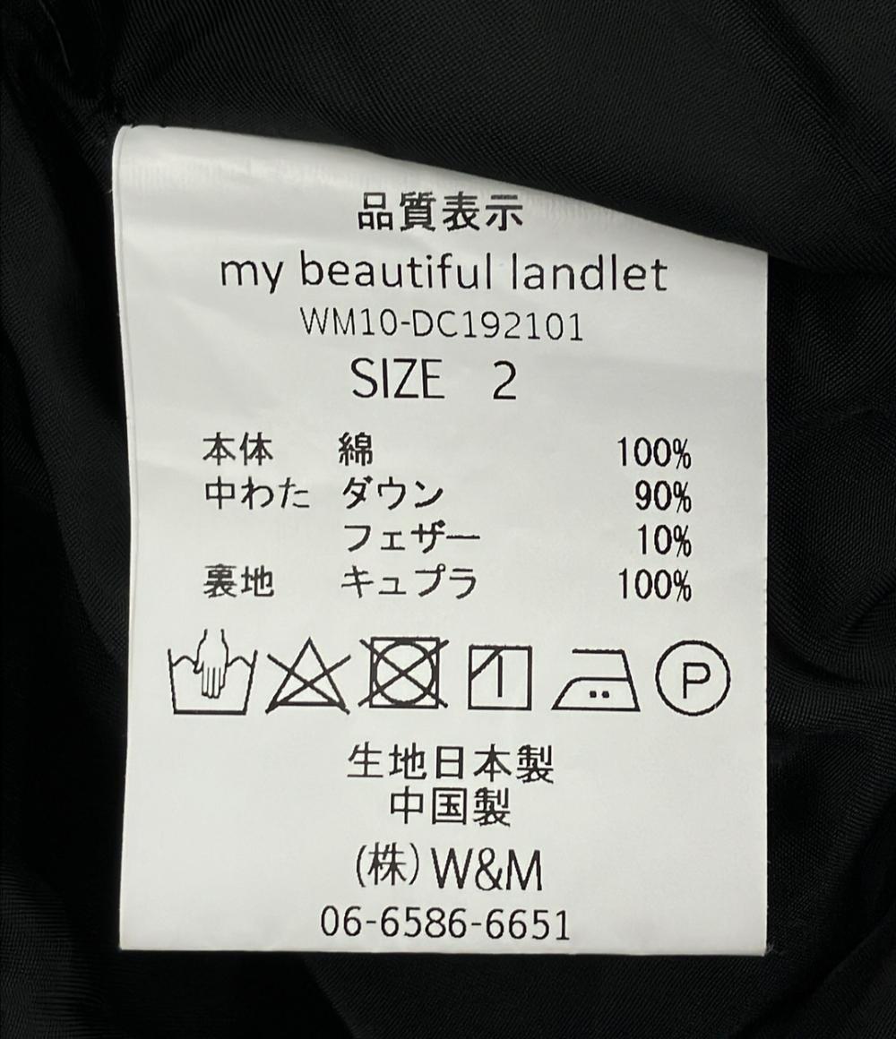 マイビューティフルランドレット オーバーサイズ ダウンコート ユニセックス SIZE 2 (M) my beautiful land let