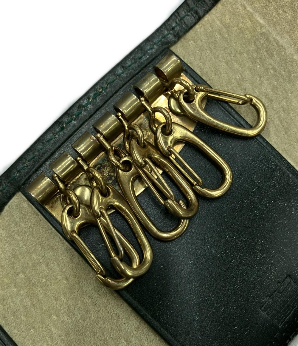 WHITE HOUSE COX リング付きキーケース 6連 メンズ ホワイトハウスコックス