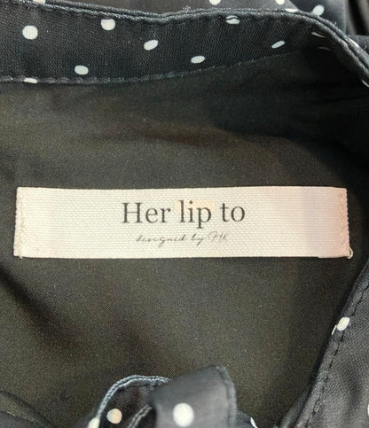 ハーリップトゥ 長袖ワンピース レディース SIZE S Her lip to