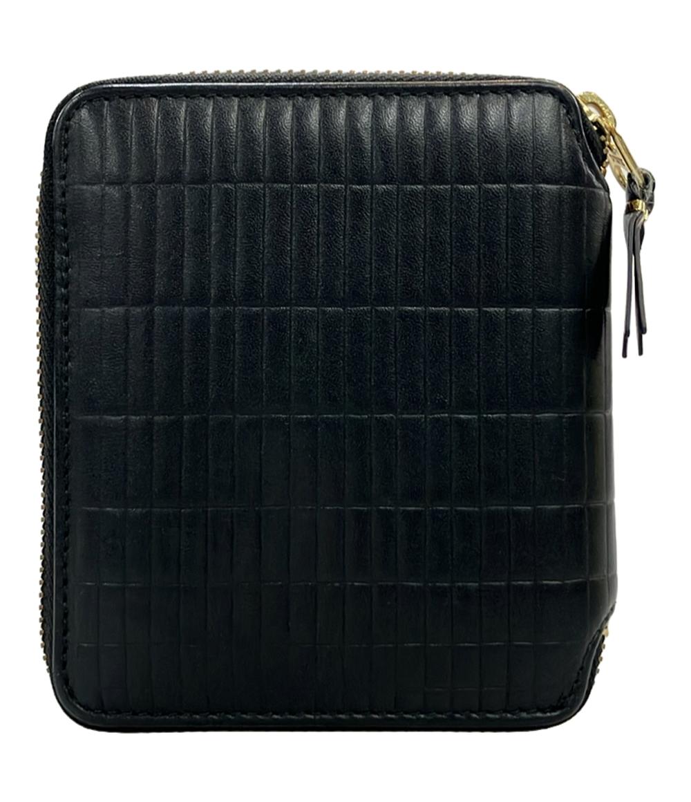 COMME des GARCONS ラウンドファスナー二つ折り財布 レザー ユニセックス コムデギャルソン