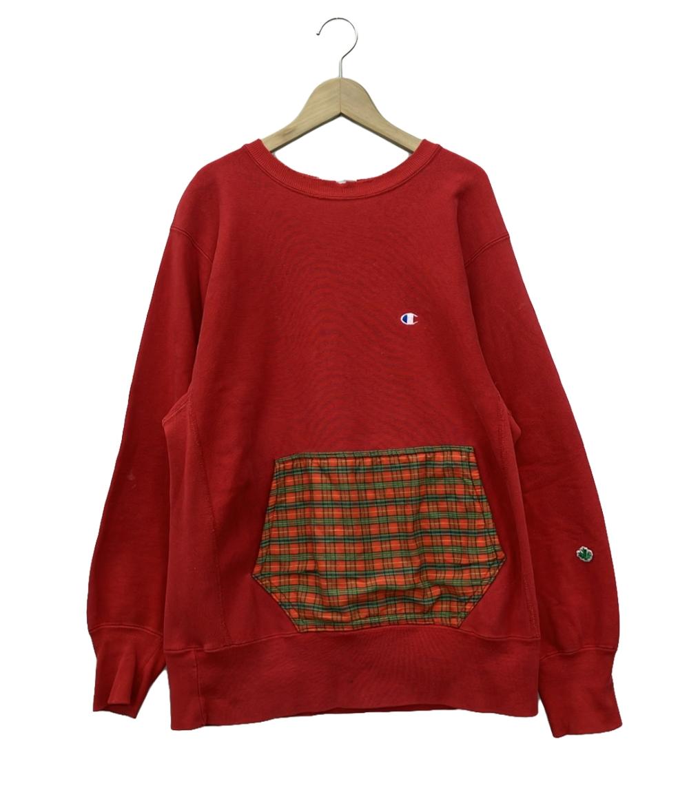 チャンピオン スウェット トレーナー タータンチェック メンズ SIZE L (L) Champion