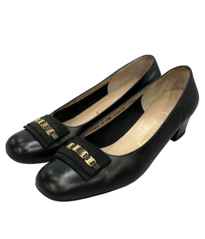 Salvatore Ferragamo ラウンドトゥパンプス 41606 レディース SIZE 7 1/2 サルヴァトーレフェラガモ