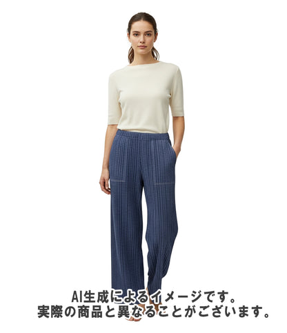 PLEATS PLEASE イージーパンツ 25AW COTTON DENIM PP53JF243 レディース SIZE 5 (XL) プリーツプリーズ