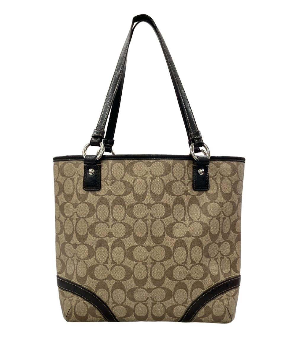 COACH トートバッグ ショルダーバッグ 斜め掛け シグネチャー F18917