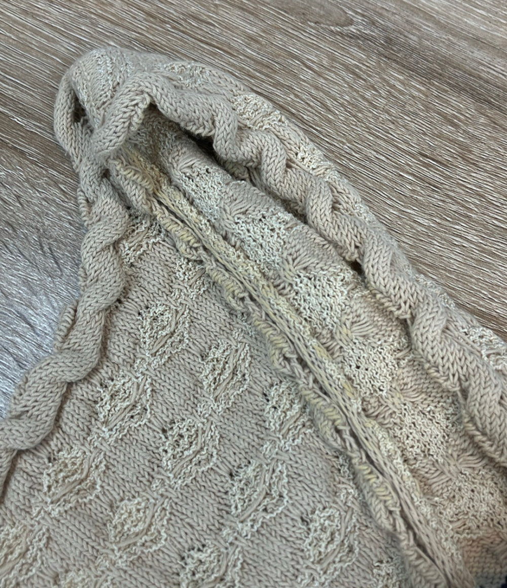 CHANEL ニットワンピース ココボタン P43419 レディース SIZE 34 (S) シャネル