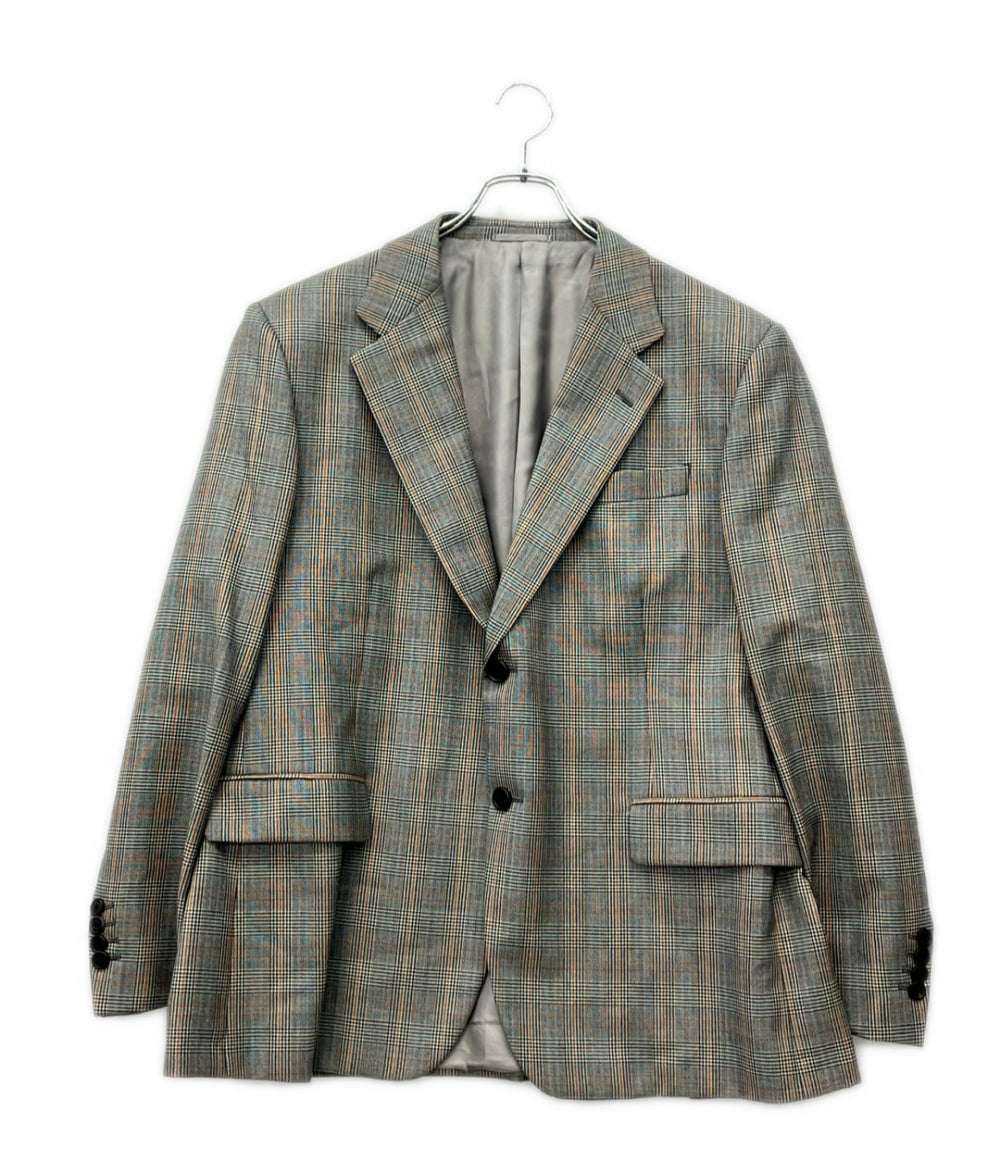 PRADA テーラードジャケット チェック柄 G8102 メンズ SIZE 54 プラダ