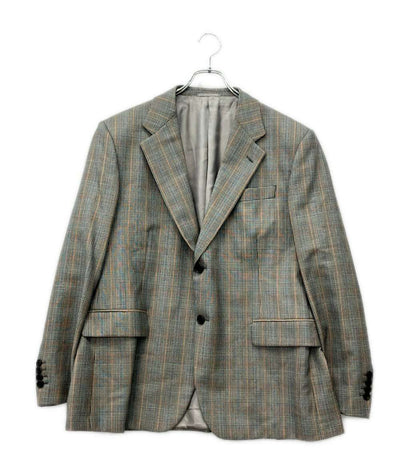 PRADA テーラードジャケット チェック柄 G8102 メンズ SIZE 54 プラダ
