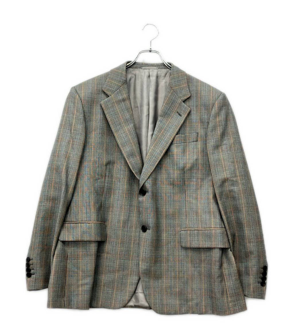 PRADA テーラードジャケット チェック柄 G8102 メンズ SIZE 54 プラダ