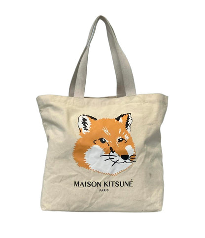 MAISON KITSUNE トートバッグ 肩掛け 狐 キツネ レディース メンズ メゾンキツネ