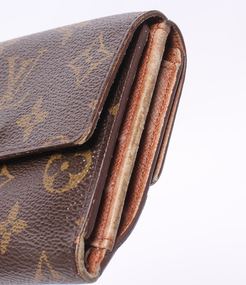 LOUIS VUITTON Wホック二つ折り財布 ポルトモネ ビエ カルトクレディ モノグラム M61652 レディース メンズ ルイ・ヴィトン