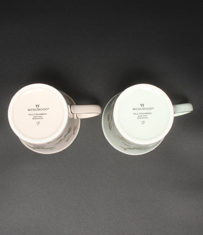 WEDGWOOD マグカップ 2点セット ペア ワイルドストロベリー パステルマグ グリーン ピンク ウェッジウッド