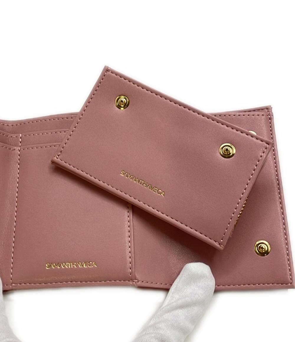 美品 サマンサベガ 三つ折り財布 レディース Samantha Vega