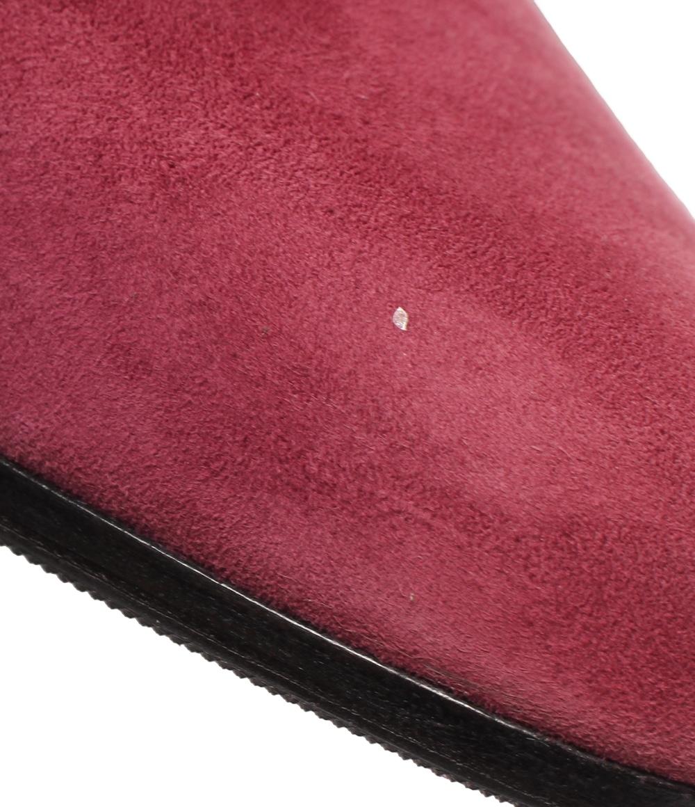 HERMES ショートブーツ サンジェルマン ケリー金具 スエード