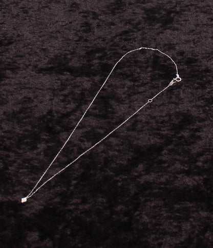 美品 STAR JEWELRY ネックレス K10 ダイヤ 0.02ct レディース スタージュエリー