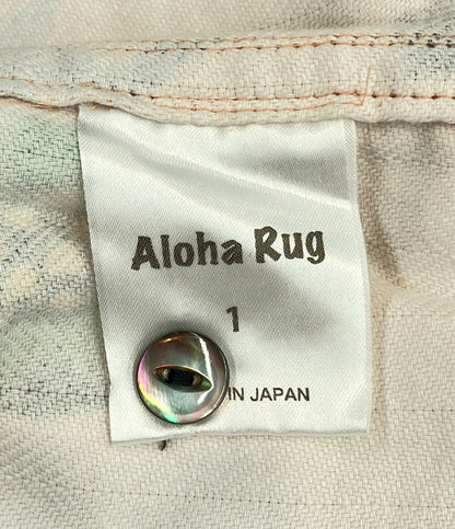 美品 Aloha Rug 長袖シャツ Lingering heat メンズ SIZE 1 (M) アロハラグ