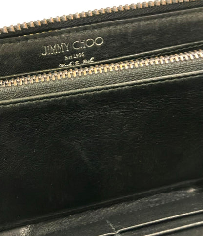 ジミーチュウ ラウンドファスナー長財布 カモフラ柄 メンズ Jimmy Choo