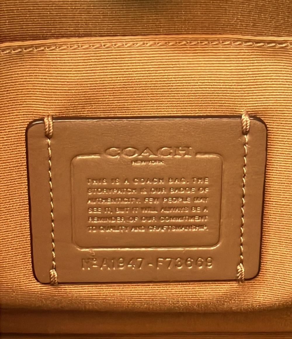 コーチ 2WAY ハンドバッグ ショルダーバッグ 斜め掛け シグネチャー F73669 レディース COACH