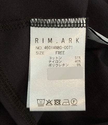 RIM.ARK 半袖 アシメントリー カットソー レディース SIZE FREE (M) リム アーク