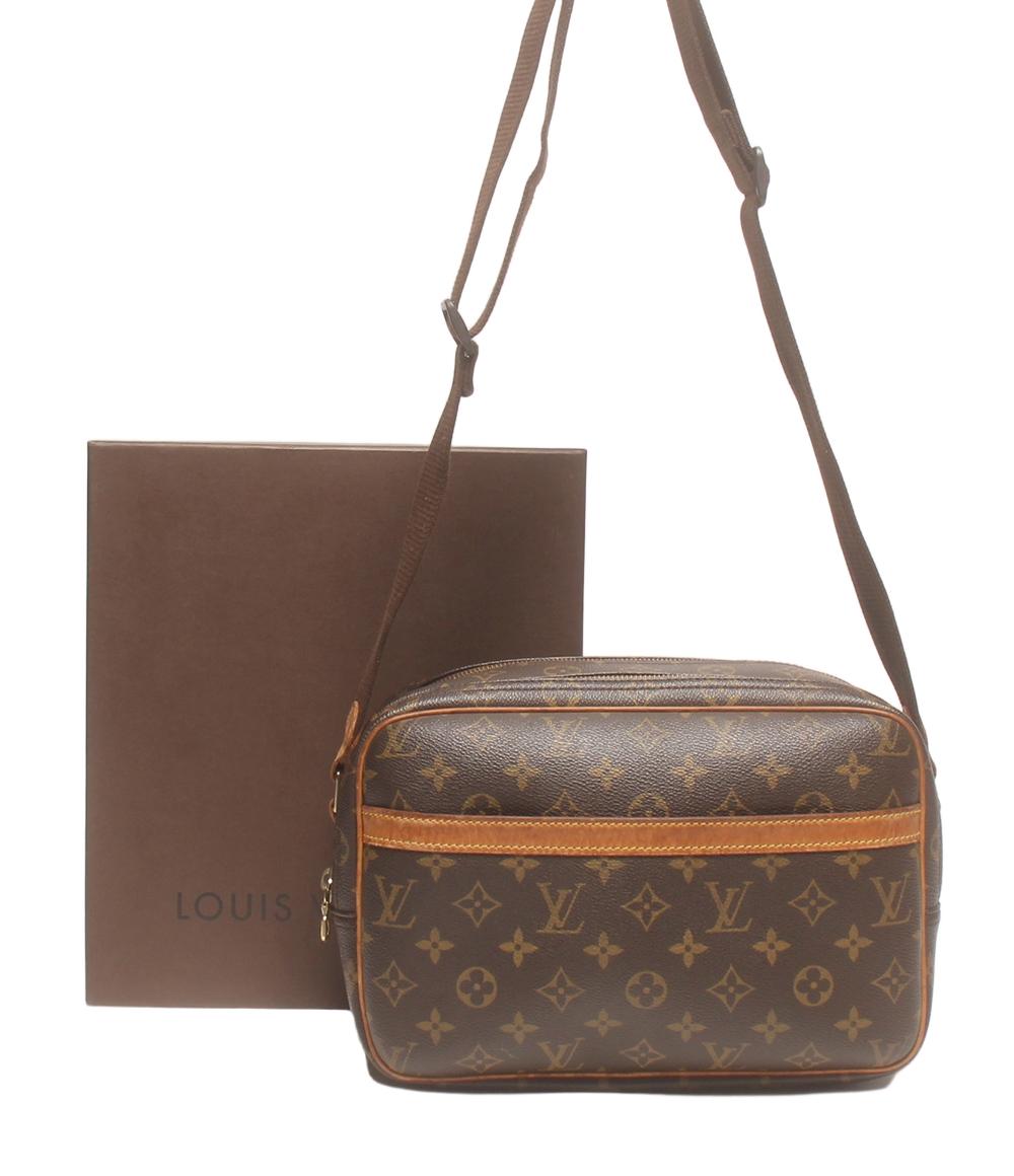 ルイ・ヴィトン ショルダーバッグ 斜め掛け リポーターPM モノグラム  