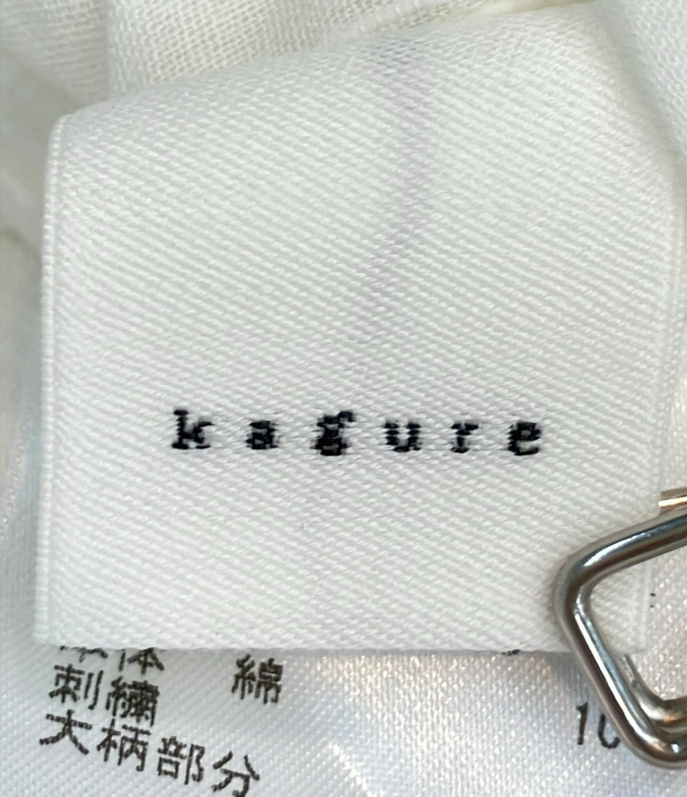 kagure 長袖シャツ ブラウス ジャガード パッチワーク 25SS セレクトショップ GAA5-23S014 レディース SIZE Free (M) かぐれ
