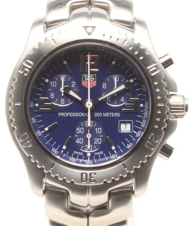 TAG HEUER 腕時計 プロフェッショナル 200M リンク クオーツ ネイビー CT1110 メンズ タグホイヤー