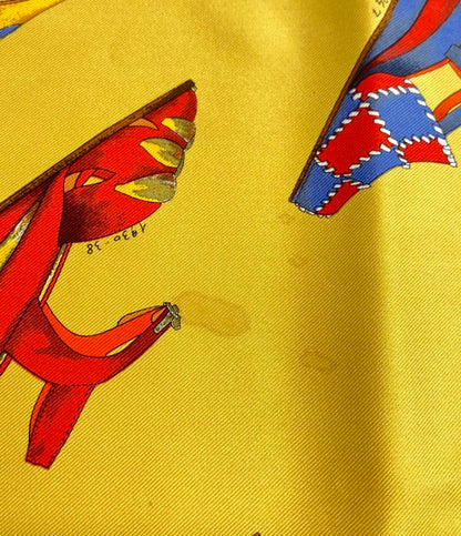 美品 サルヴァトーレフェラガモ スカーフ シルク100% レディース Salvatore Ferragamo