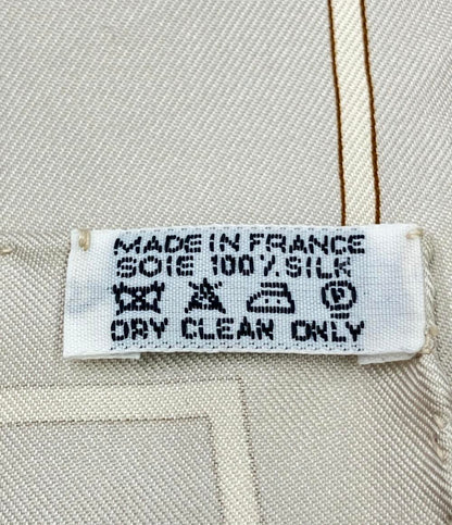 美品 HERMES スカーフ シルク100% カレ90 AUX PAYS DES EPICES レディース エルメス