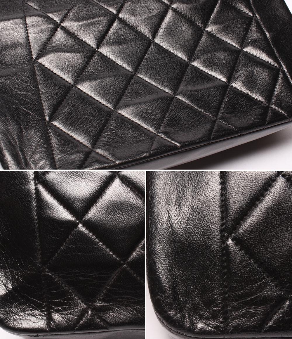 CHANEL チェーンショルダーバッグ シングルチェーン シングルフラップ ゴールド金具 マトラッセ ダイアナ22 レディース シャネル