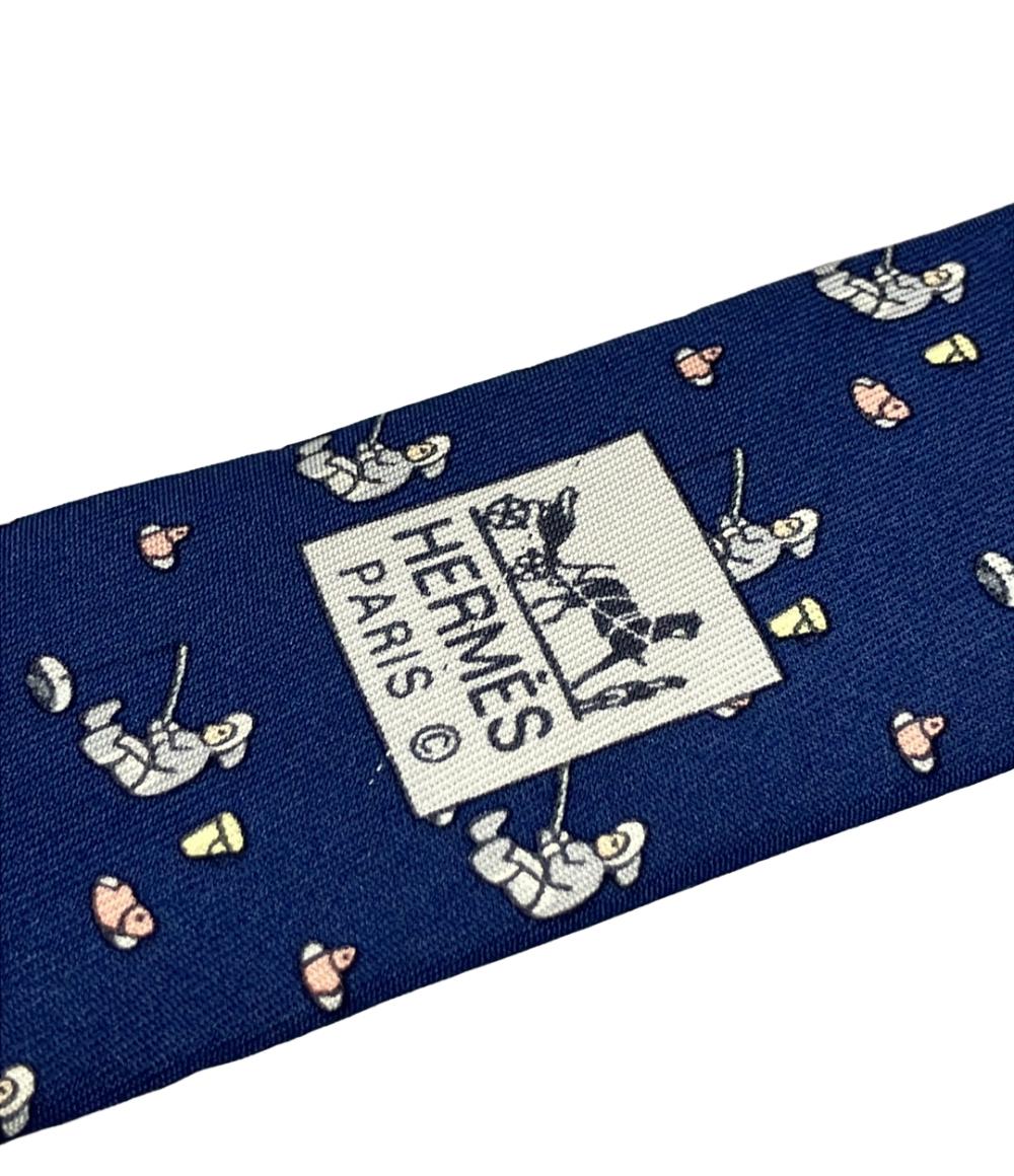 エルメス ネクタイ シルク100% メンズ HERMES