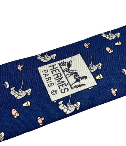 エルメス ネクタイ シルク100% メンズ HERMES